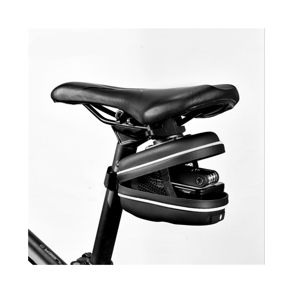 Bicycle Riding Kit Waterproof Tail Bag Bicycle Saddle Pack Eva Hard Shell Case 320997736264