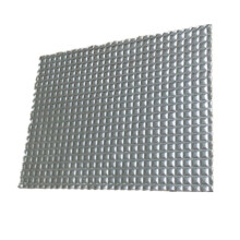 (Silver) Universal Sound Deadener Car Heat Shield Insulation Pad Mat Soundproof Shock Absorber