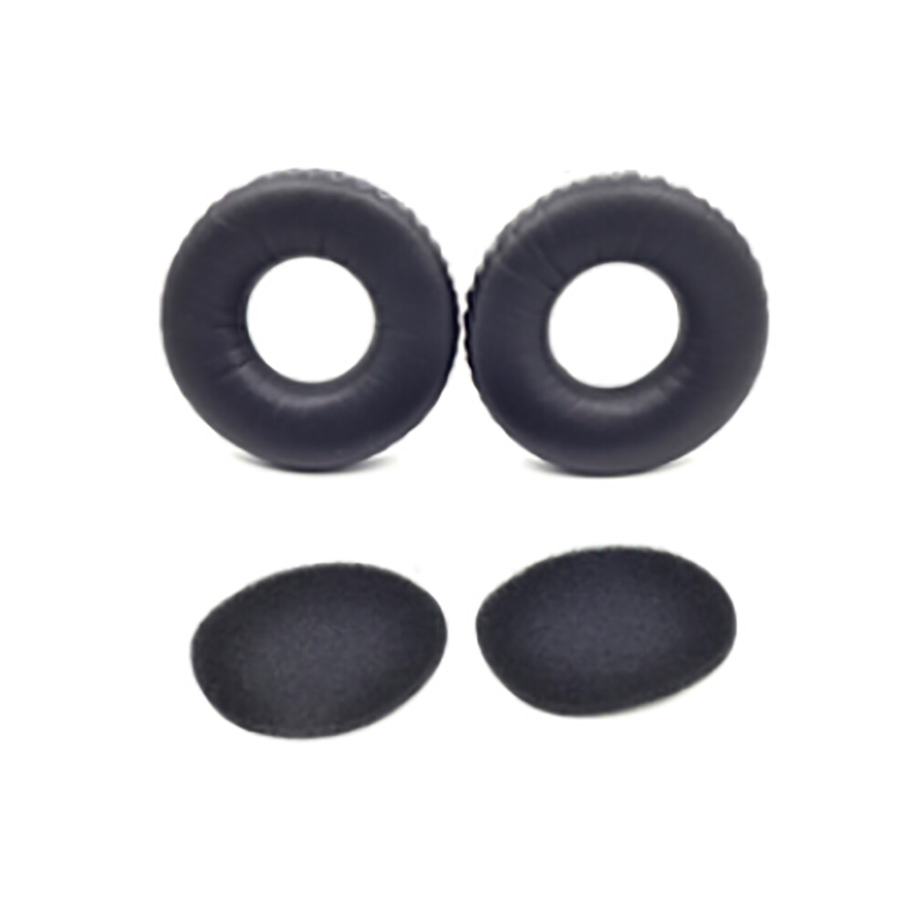 ( Protein Leather) Replacement Ear Pads Cushion Cover For Sennheiser Hd25-1 Hmd25 Hd25sp-Ii Headphone Black 320997734444