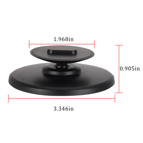 (Black) Desktop Holder 360¡ã Adjustable Stand Bracket Mount For Echo Spot Smart Speaker