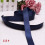 (Navy blue) 91M Bright Solid Color 10mm Grosgrain Ribbon for DIY Projects 1