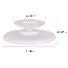 (White) 360o Rotation Adjustable Holder Bracket for Echo Spot Smart Home Accessories