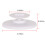 (Black) Desktop Holder 360¡ã Adjustable Stand Bracket Mount For Echo Spot Smart Speaker 8