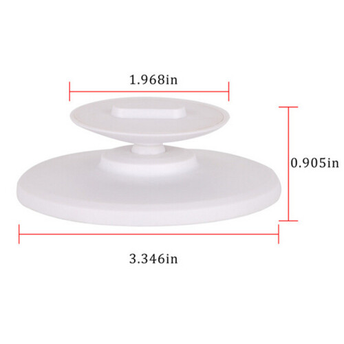 (White) 360o Rotation Adjustable Holder Bracket for Echo Spot Smart Home Accessories