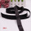 (black) 91M Bright Solid Color 10mm Grosgrain Ribbon for DIY Projects 1