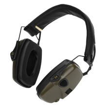 (Army Green) Outdoor Hunting Noise Reduction Headphones Electronic Shooting Earmuffs Hearing Protection