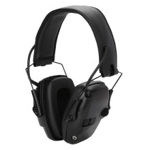 (Black) Outdoor Hunting Noise Reduction Headphones Electronic Shooting Earmuffs Hearing Protection