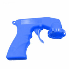 (blue) 1PC Spray Gun Adapter Car Care Accessories Paint Care Aerosol Handle With Full Grip Trigger Locking Collar Auto Maintenance