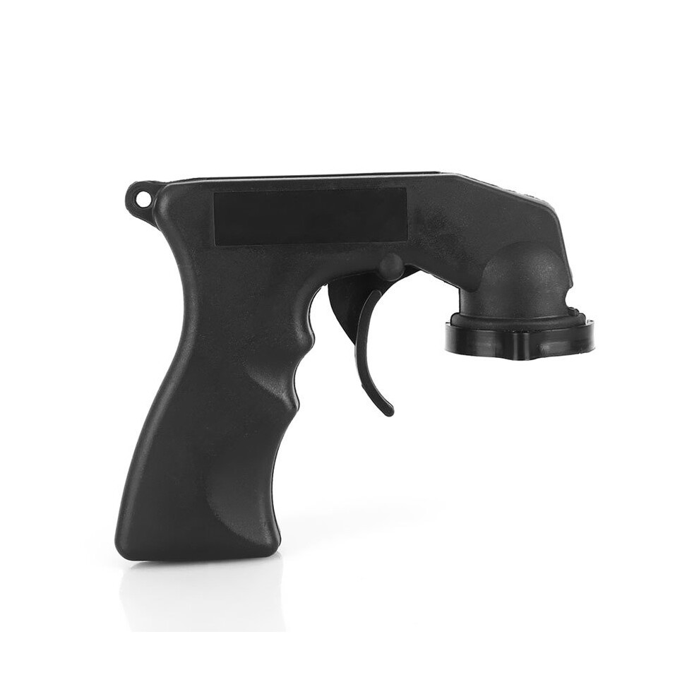 (Black) 1Pc Spray Gun Adapter Car Care Accessories Paint Care Aerosol Handle With Full Grip Trigger Locking Collar Auto Maintenance Black 320997739678