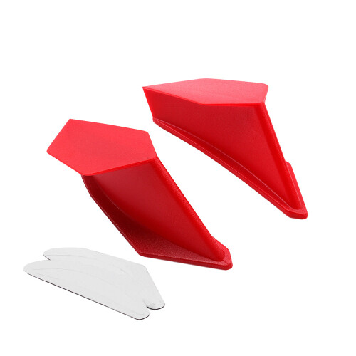 (Red) Fixed wind wing for Honda
