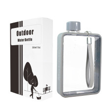 (Elegant gray) Mochic moses a5 flat water bottle