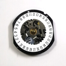 (Date at 6 o'clock) Quartz Watch Movement Date at 3/6 O'clock w/ Battery for VX12 VX12E Replacement
