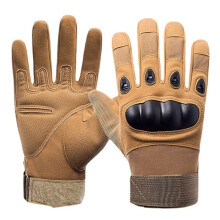 (Sand XL) Outdoor Sports Motorcycle Army Fan Gloves Touch Design Sports Protective Fitness Motorcycle Hunting Full Finger Hiking Gloves