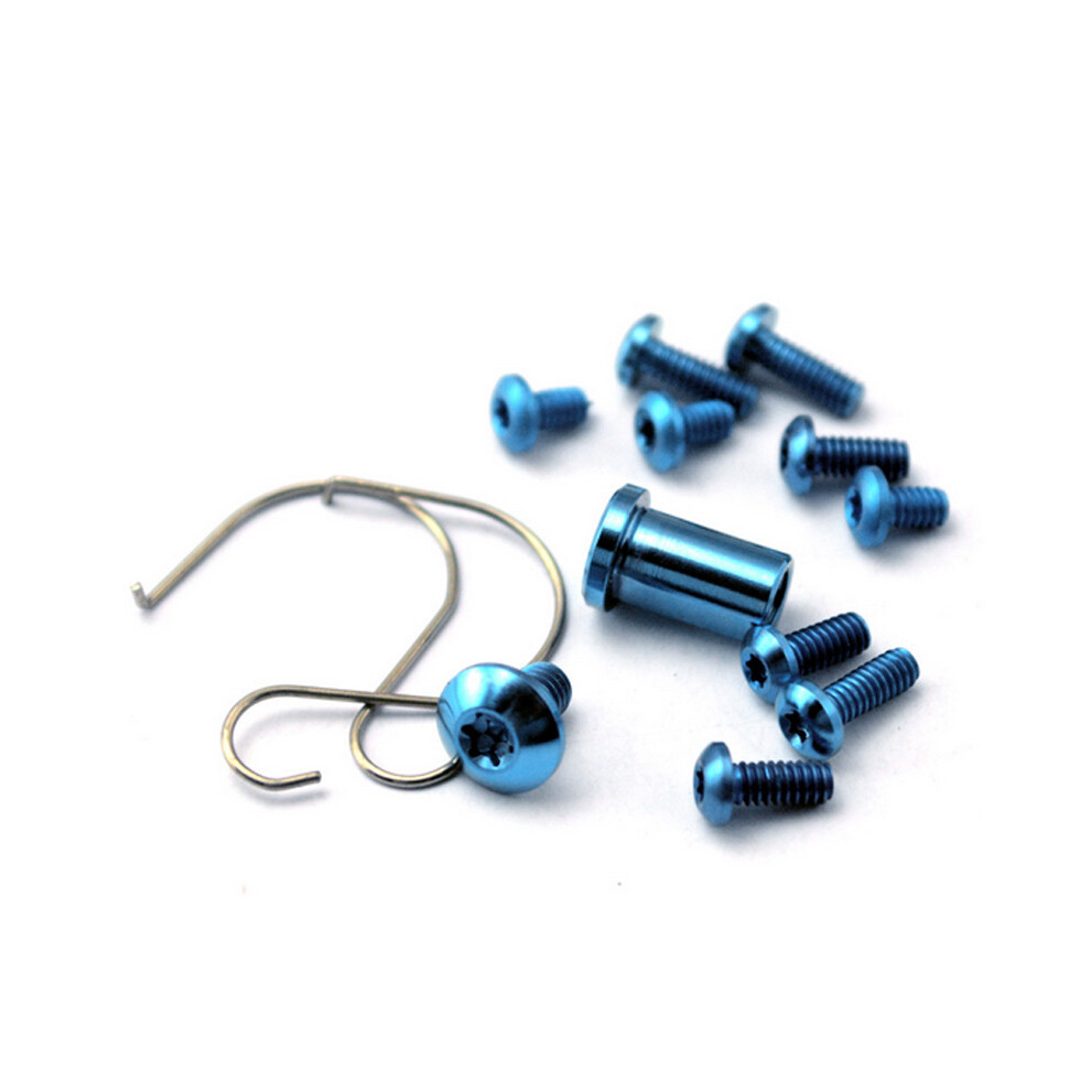 (Blue) Titanium Screw Diy Handle Screws For Benchmade Mini Griptilian 555 556 557 Knife 320997743415