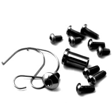 (Black) Screw DIY Handle Titanium Screws For Benchmade Mini Griptilian 555 556 557 Knife