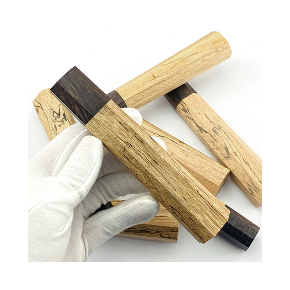 Diy Japanese Style Kitchen Knife Octagonal Handle Chef's Cutter Grip Replacement 320997744047