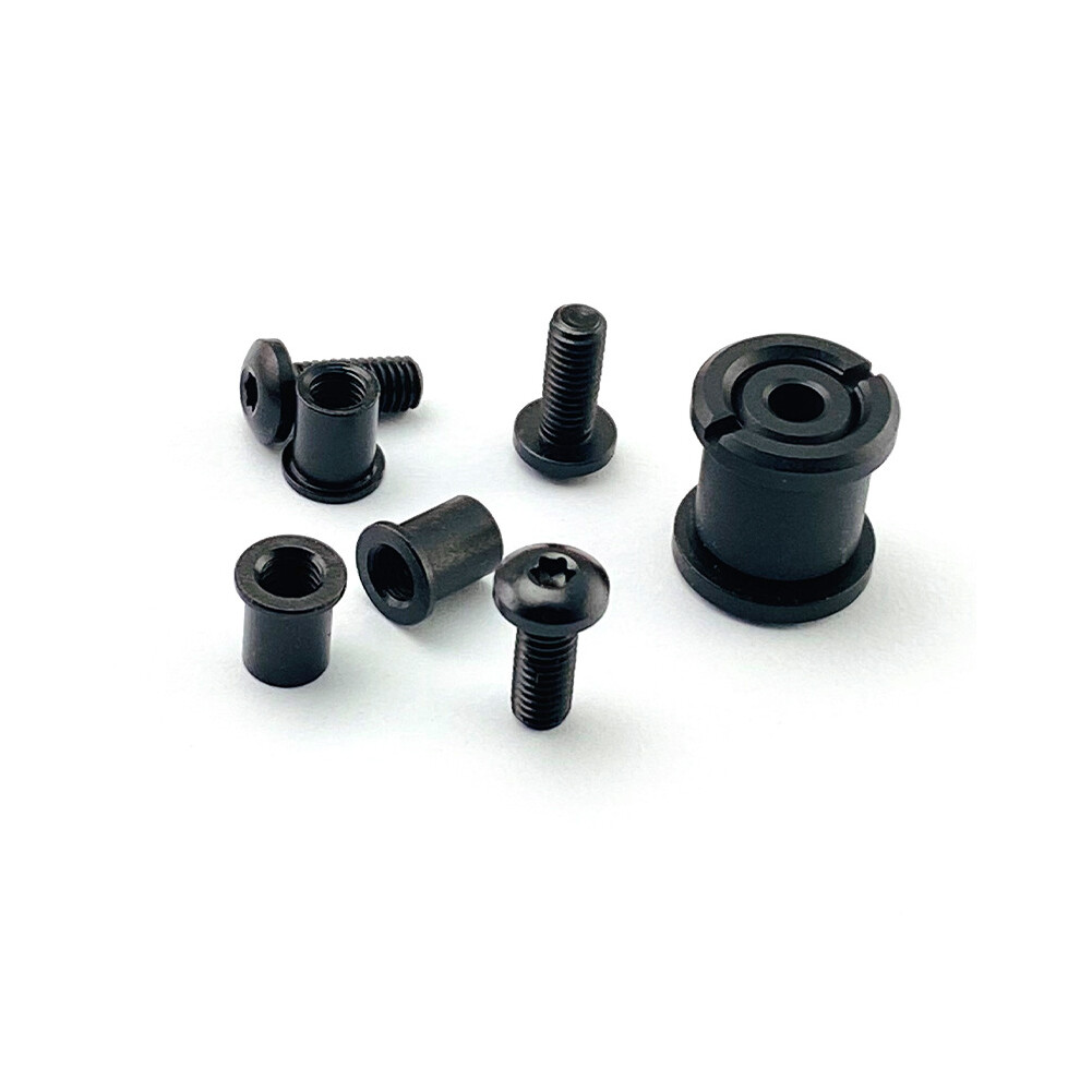 (Sng Black) 1Set Diy Handle Lock Screw Support Shaft Titanium Spindle Screws For Strider Smf Sng Knife 320997743606
