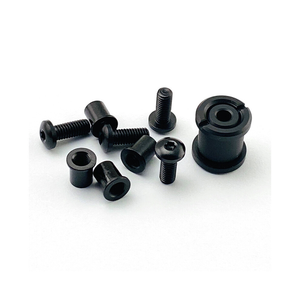 (Smf Black) 1Set Diy Handle Lock Screw Support Shaft Titanium Spindle Screws For Strider Smf Sng Knife 320997743620