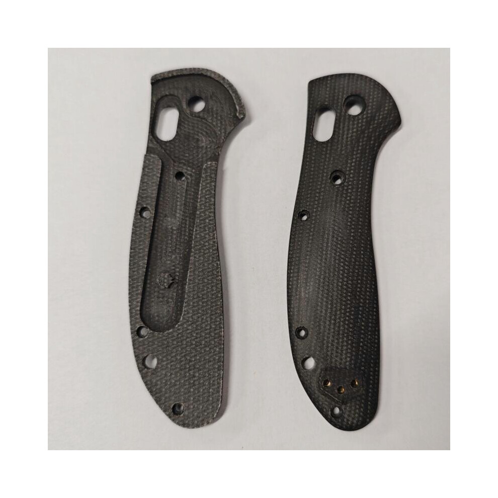 (Black) 1Pair Handle Patch Custom Micarta Scales For Benchmade Griptilian 551 Knife Part Black 320997745167
