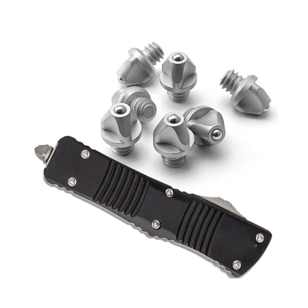 (1Pc) For Microtech Combat Troodon Otf Triangle Tail Cone Glass Window Breaker Screw 320997744443