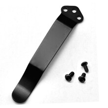 (Black) Back Clip Pocket Clip Holder For Benchmade Griptilian 551 710 940 Folding Knife