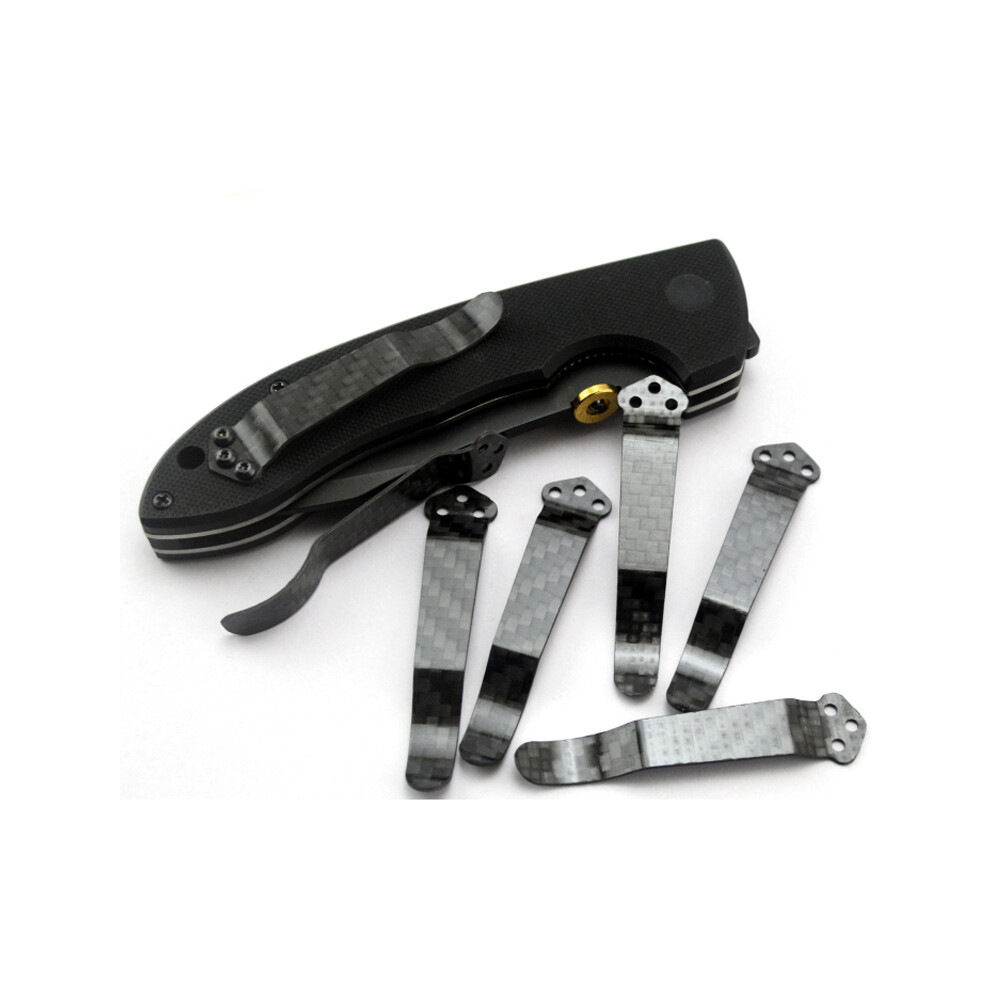 Carbon Fiber Pocket Clip Knife Back Clip For Benchmade 710 551 530 Zt 0620 0630 320997744764