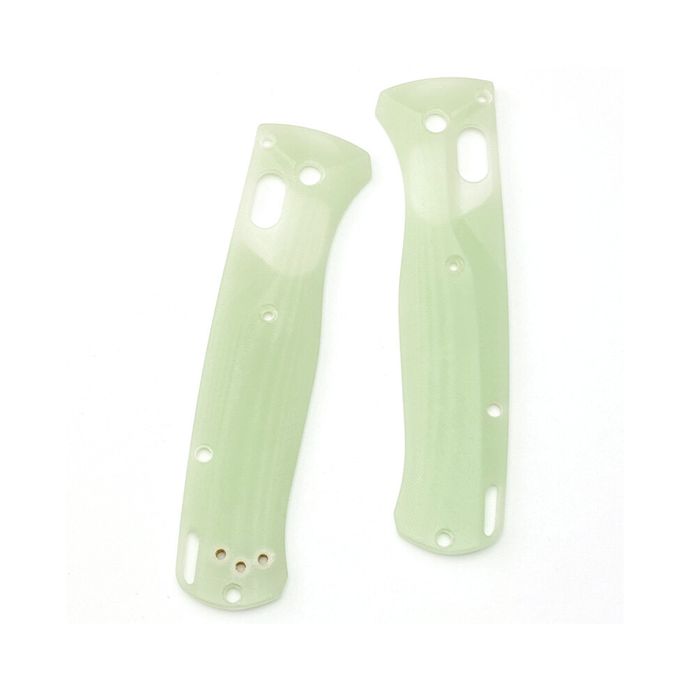 (Aqua ) 1 Pair Handle Patch Diy Shank Patches Scale For Benchmade Bugout 535 Fold Knife Green 320997745778