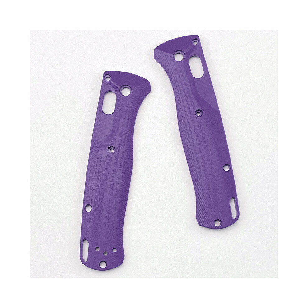 (Purple) 1 Pair Handle Patch Diy Shank Patches Scale For Benchmade Bugout 535 Fold Knife Purple 320997745747