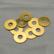 2PCS Brass Washer Copper Cushion Pad Gasket Shim for Benchmade 551 Griptilian