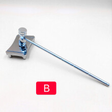 (B) Multifunctional Steel Hammer with Non-Slip Handle & Base Plate - Ideal for DIY Projects