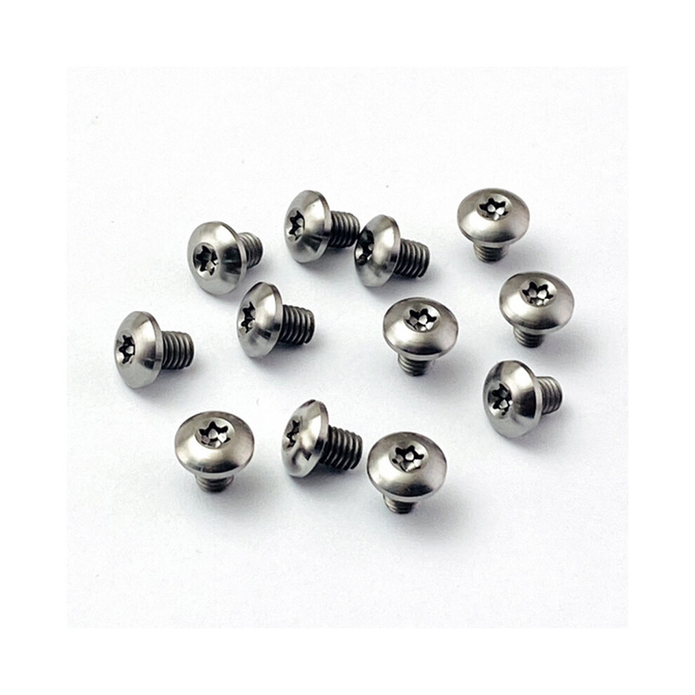 Titanium T10 Torx Screw Half Round Head M4 Thread Screws For Fold Knife Handle 320997745969