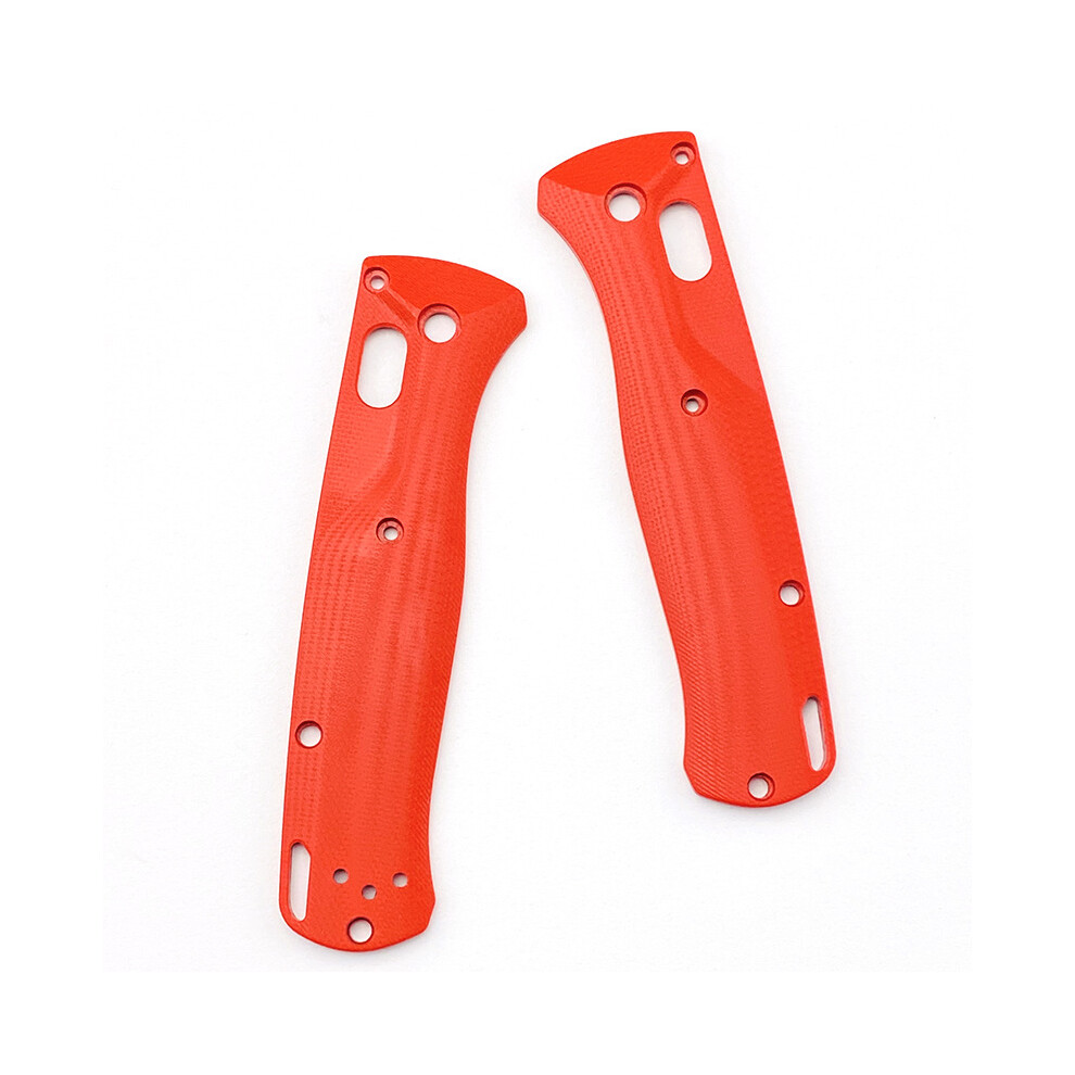 (Red) 1 Pair Handle Patch Diy Shank Patches Scale For Benchmade Bugout 535 Fold Knife Red 320997745730