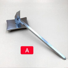 (A) Steel Hammer Multifunctional DIY Non Slip Handle Small Hammer Tool w/ Base Plate