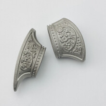 (3#) 2Pcs Stainless Steel DIY Knife Handle with Finger Guard - Custom Cutter Grip & Protective Gear