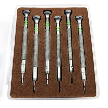 6pcs Precision Screwdriver Kit Watchmaker Tool For Rolex 3135 2135 Watch Movement