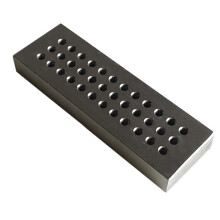 Steel Watchmaker's Riveting Stake with 36 Holes, Diameter 0.5mm-2.5mm