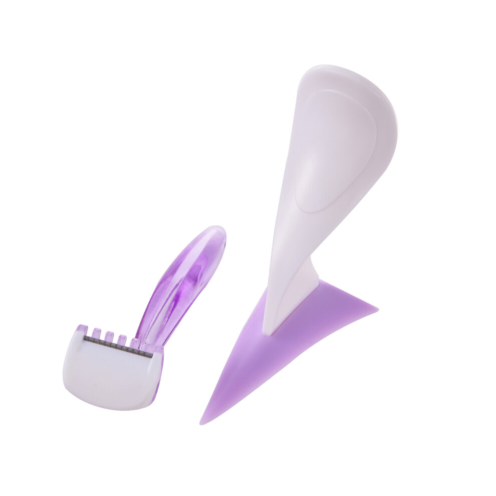 (Triangle) Women Pubic Hair Shaving Template Bikini Private Parts Plastic Razor Shaver Sexy
