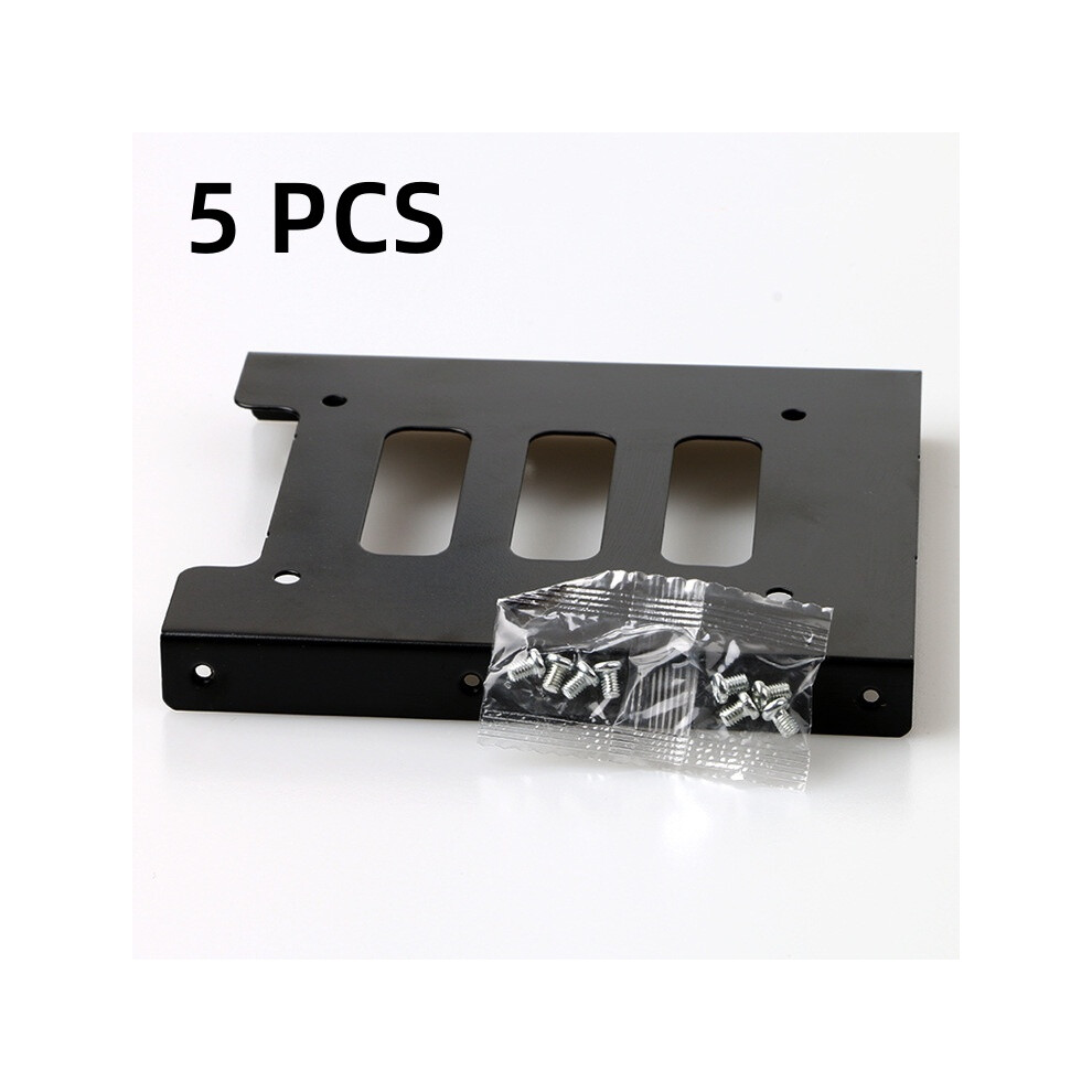 (5Pcs) 2.5" To 3.5" Ssd Hdd Hard Disk Drive Bays Holder Metal Mounting 110691325150