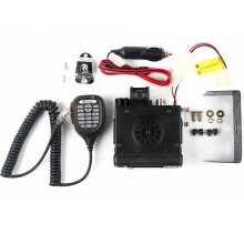 (BJ-318 Radio Kit) BAOJIE BJ-318 Walkie Talkie BJ-318 25W Dual Band VHF 136-174MHz UHF 400-470MHz FM Ham Radio BJ318 Mini Car Mobile Radio