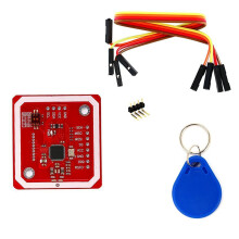 PN532 NFC RFID Wireless Module V3 Kit, Reader/Writer, S50 Card, PCB Antenna, I2C/IIC/SPI/HSU for Arduino