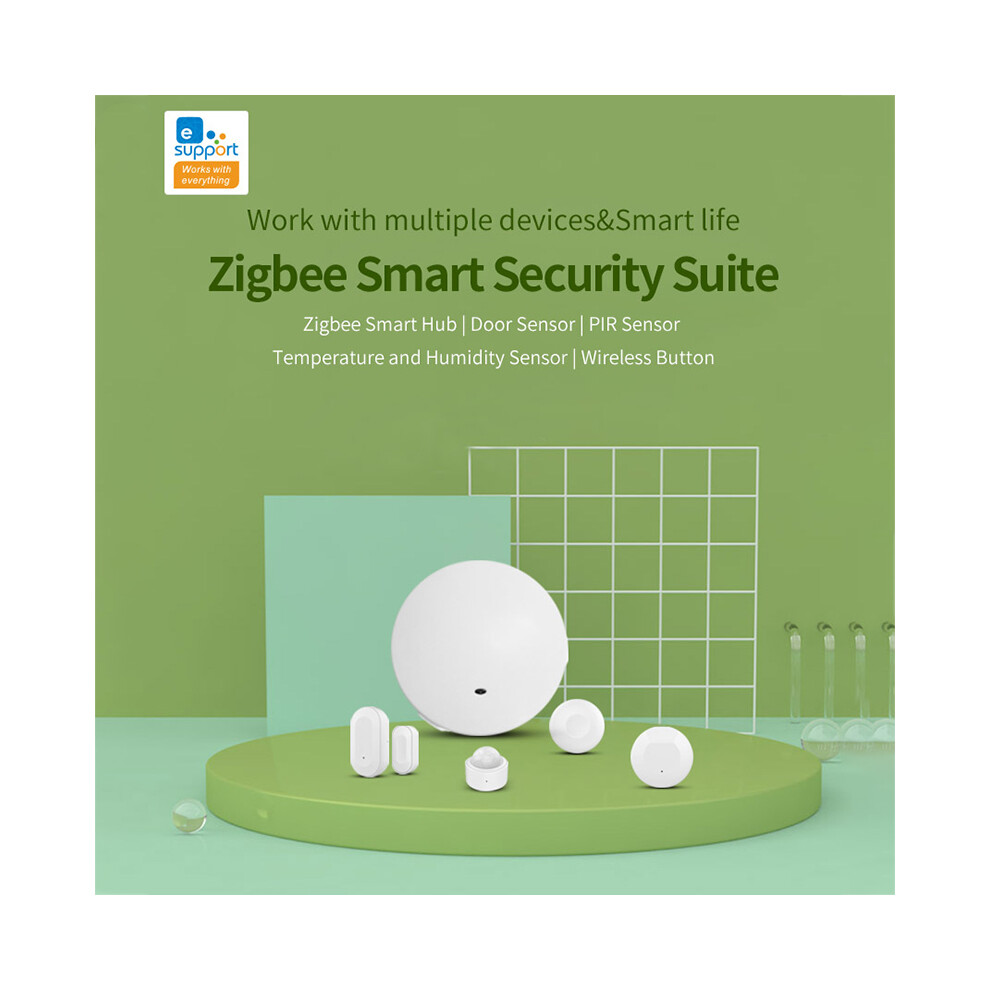 Ewelink Zigbee Smart Gateway Hub Pir Door Sensor Home Automation Scene Security Alarm Kit 110691328687