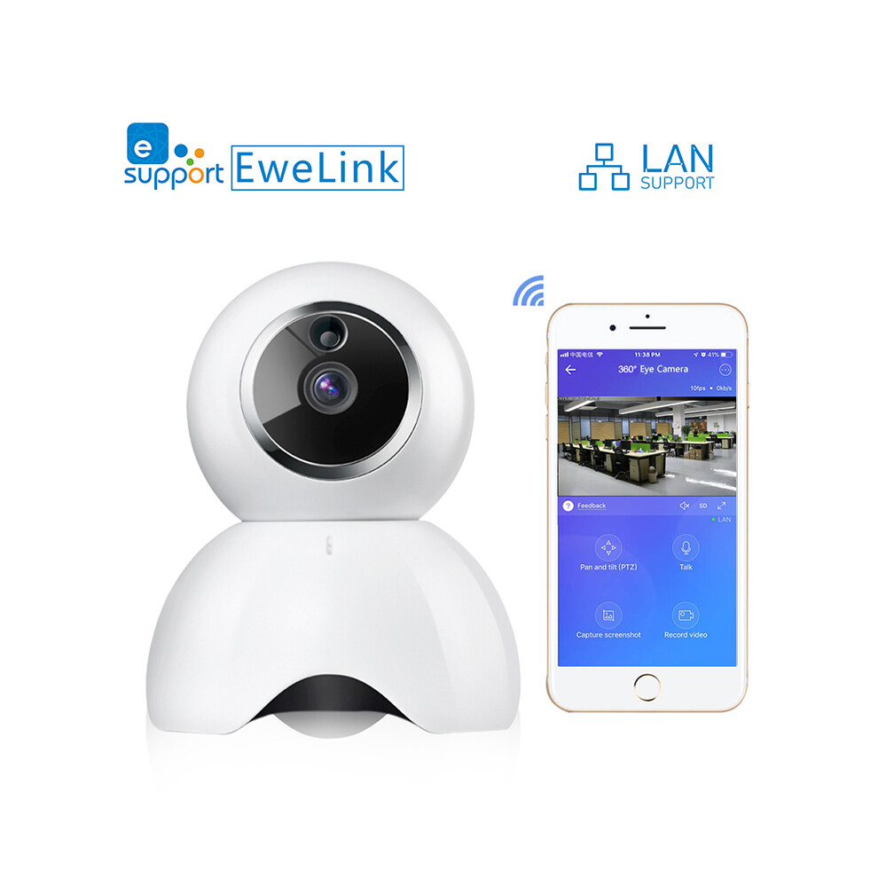 Ewelink Wireless Camera Hd Wifi Intelligent Night Vision Motion Detection Monitor 110691326874