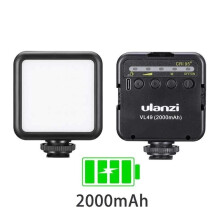 ULANZI VL49 Mini LED Photography Video Fill Light 5500K 1/4 Screw Mount Cold Shoe