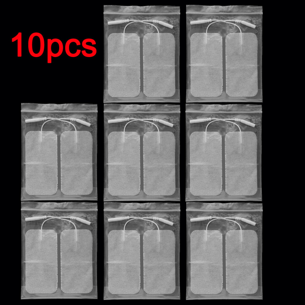 (10pcs) Electrode Pads for Body Relaxation & Muscle Therapy - Electrical Massager Sheets