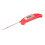 (Red) Foldable Digital Kitchen Thermometer for BBQ, Cooking, and Meat - Accurate Temperature Gauge with Programmable Fork Probe 1