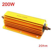 (2R) 1ohm 2ohm 4ohm 8ohm 8R 200W Watt Power Metal Resistor 4 Tube Amp Test Dummy Load