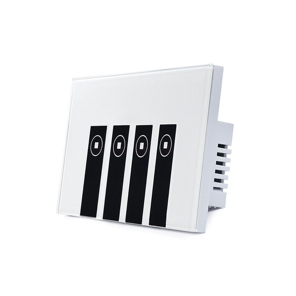 (Us 4Gang) Wifi Smart Wall Switch Touch Panel Remote Control 1/2/3/4 Gang For Amazon Alexa 110691328359