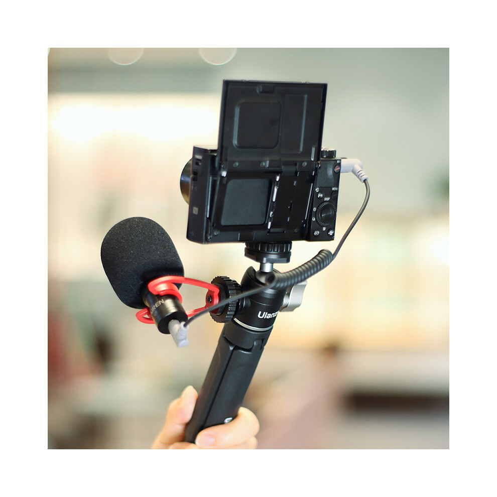 Ulanzi U-Vlog Extended Mini Vlog Camera Tripod Dual Cold Shoe Ballhead Adjustable For Sony Canon Nikon 110691331397