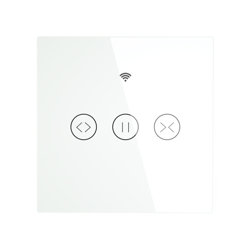 (Switch) RF WiFi Touch Panel Curtain Blinds Roller Shutter Switch Voice Control for Alexa Google Home