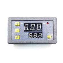 (12V) Digital Cycle Timer Delay Relay Module DC 12V 24V AC 110V 220V with Dual Time Display